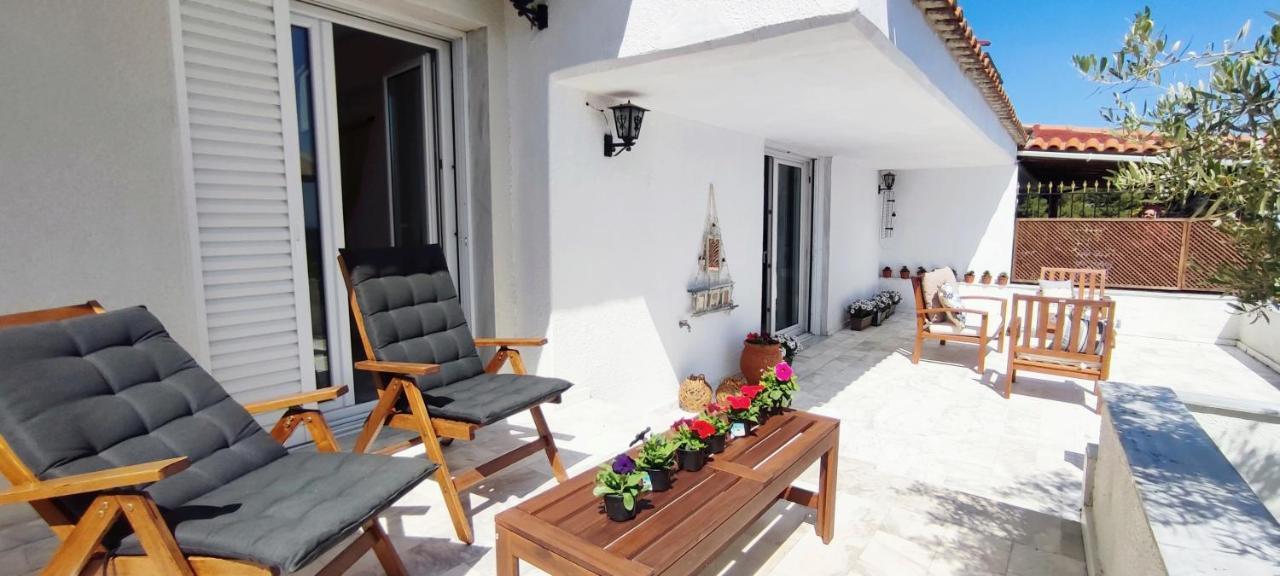 Villa Βianca In Sithonia Gerakini Luaran gambar
