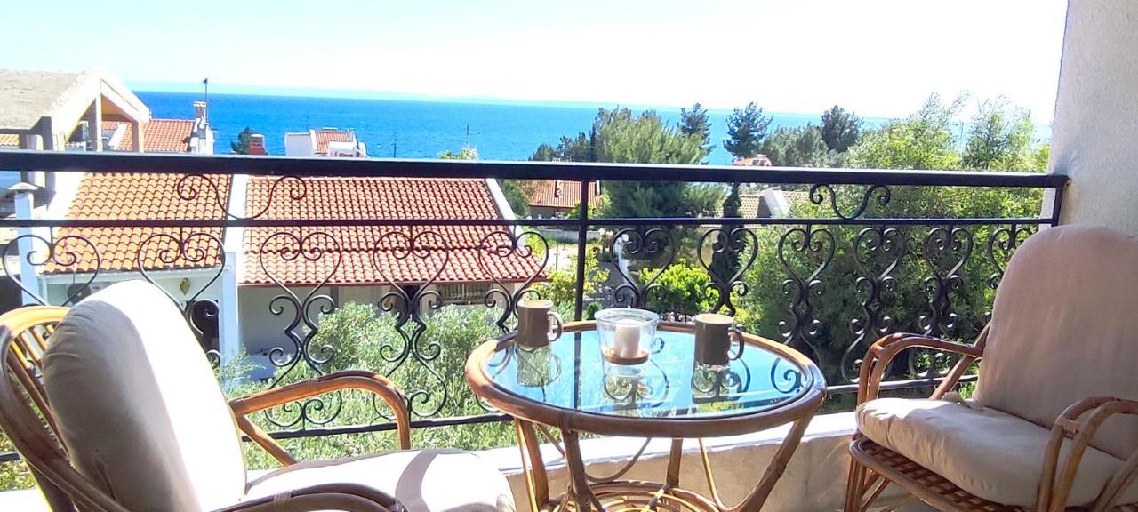 Villa Βianca In Sithonia Gerakini Luaran gambar