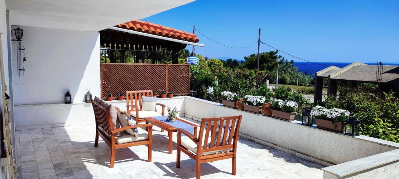 Villa Βianca In Sithonia Gerakini Luaran gambar